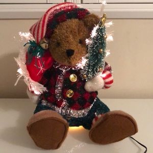 Christmas Light Up Teddy Bear